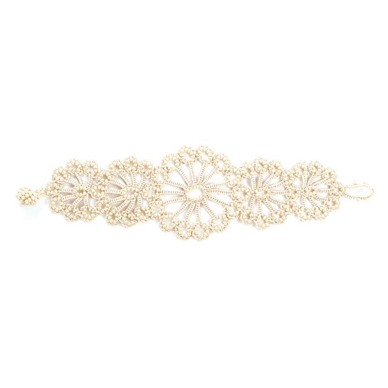 Karawan Authentic Bracelet "Hawa" Beige Crème