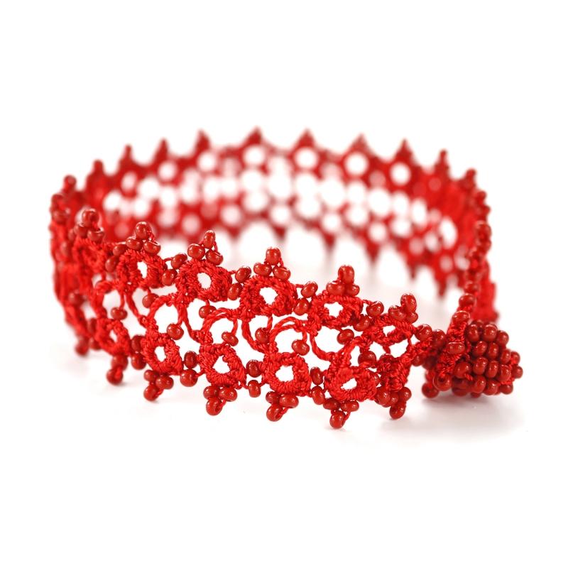Karawan Authentic Bracelet "Husnu" Rouge