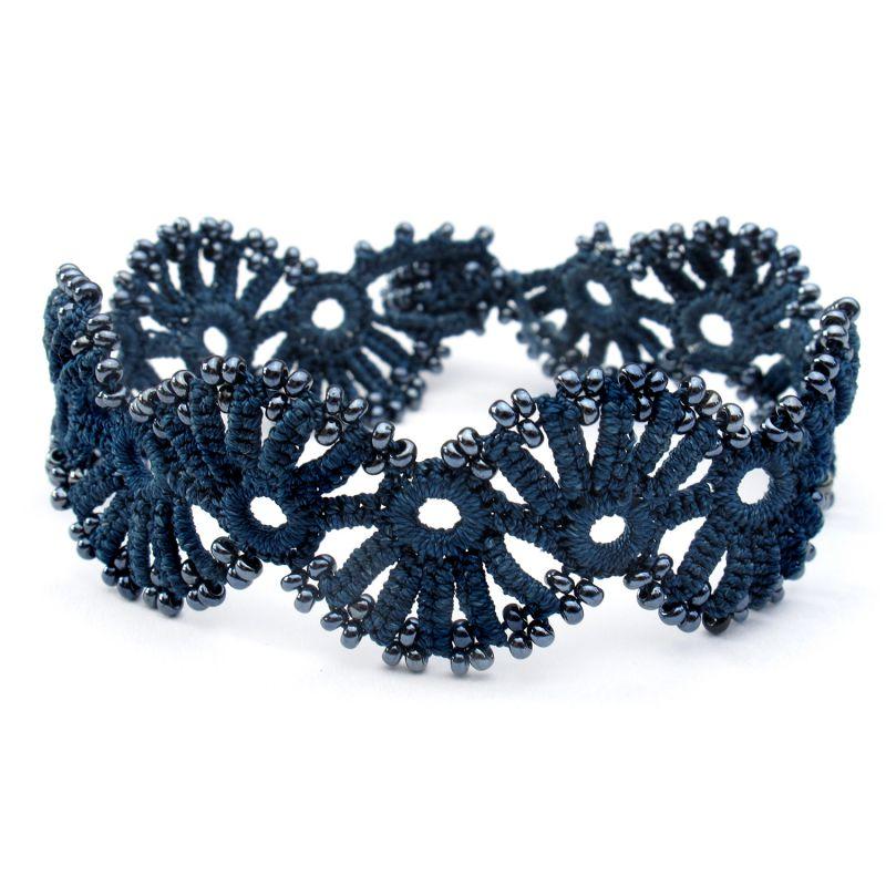Karawan Authentic Bracelet "Yelin" Bleu Nuit