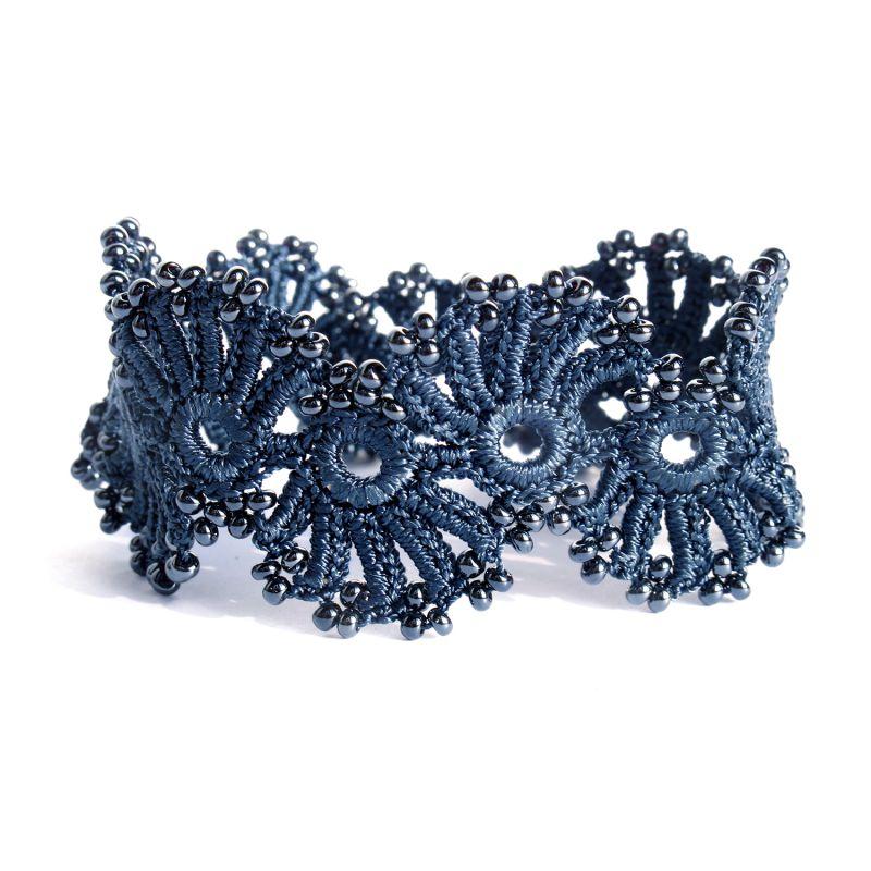 Karawan Authentic Bracelet "Yelin" Bleu Nuit