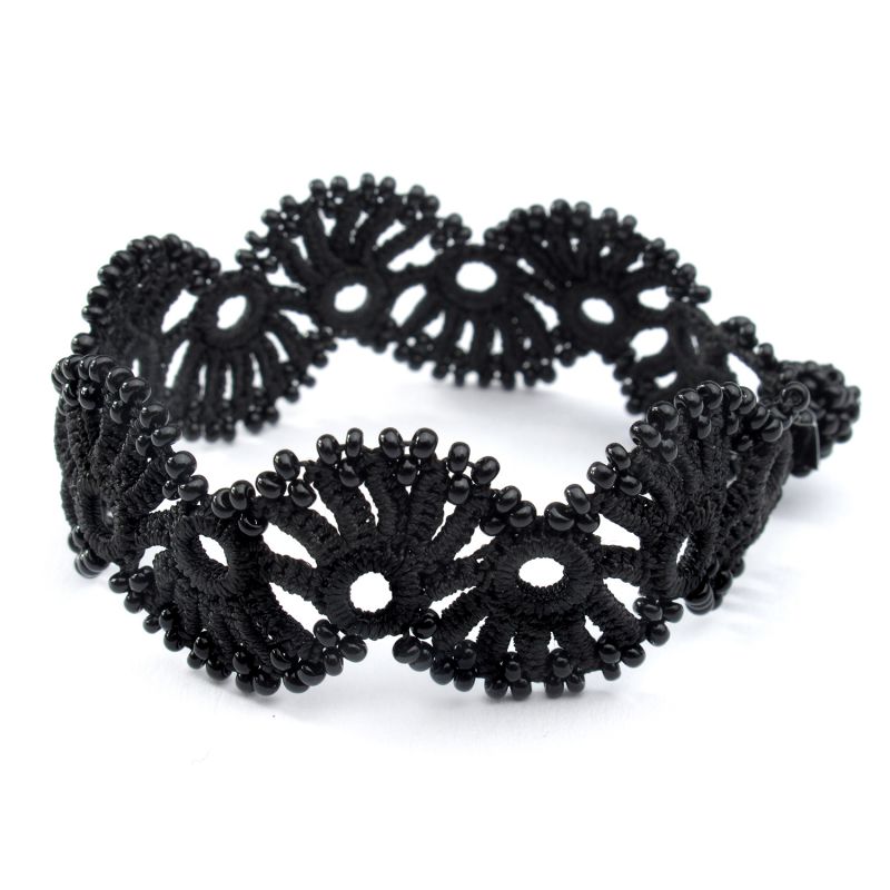 Karawan Authentic Bracelet "Yelin" Noir Carbone