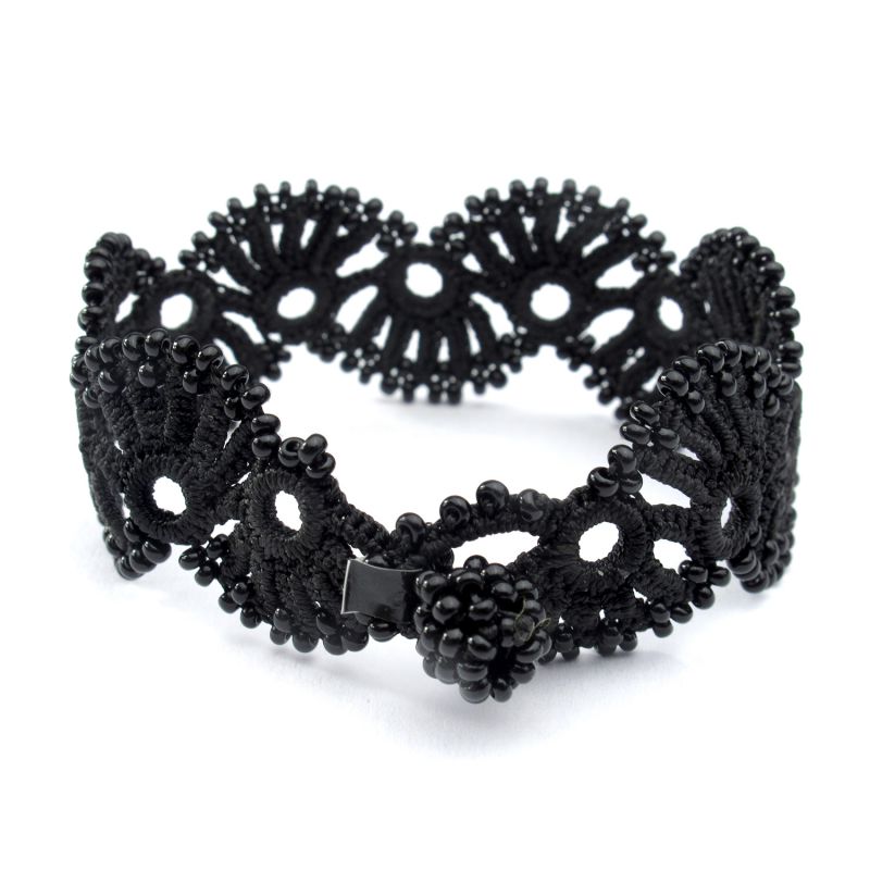 Karawan Authentic Bracelet "Yelin" Noir Carbone