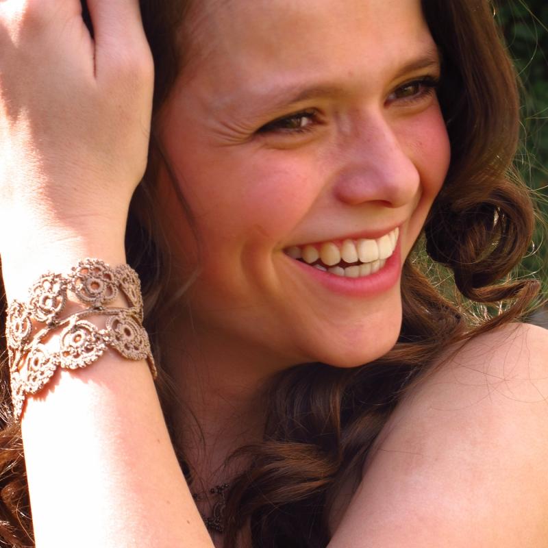 Karawan Authentic Collier "Eda" Sable Doré