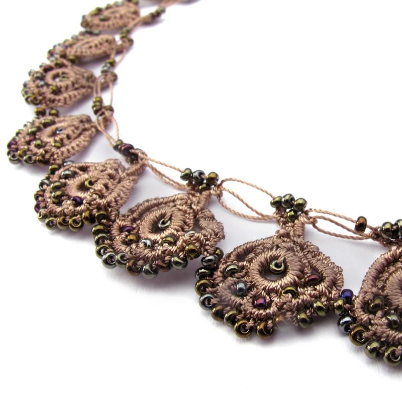 Karawan Authentic Collier "Eda" Sable Doré