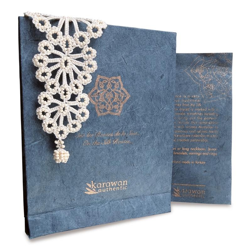 Karawan Authentic Collier "Hawa" Beige Crème