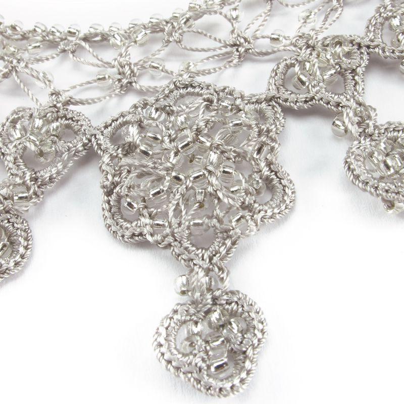 Karawan Authentic Collier "Sonya" Gris Nuage