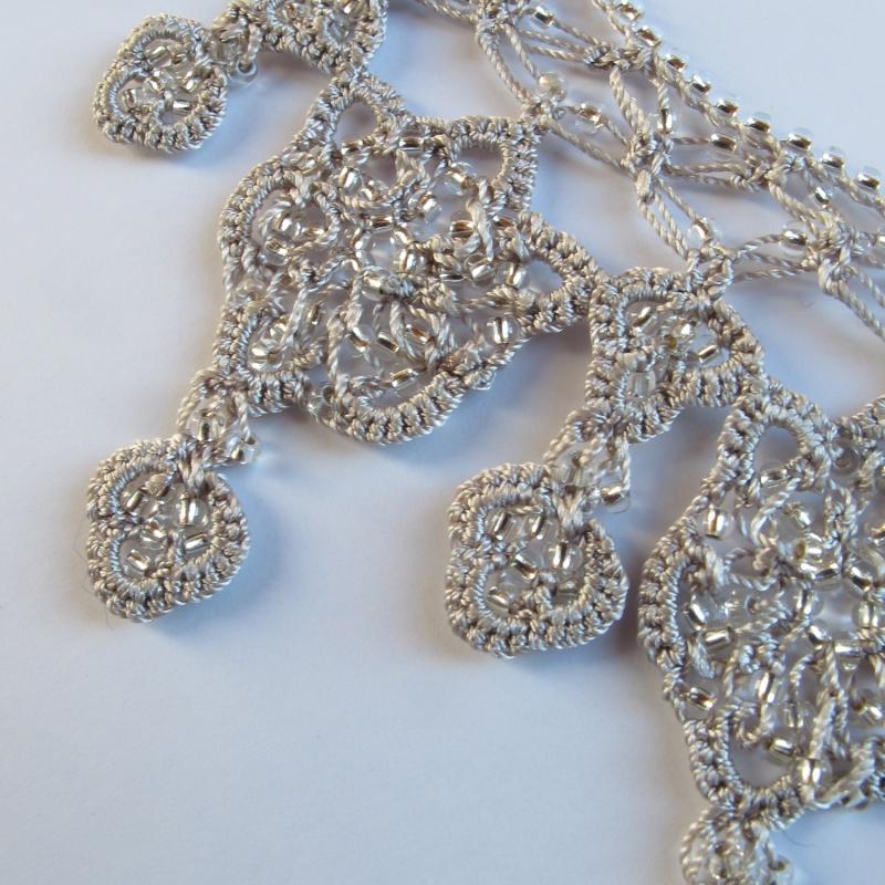 Karawan Authentic Collier "Sonya" Gris Nuage