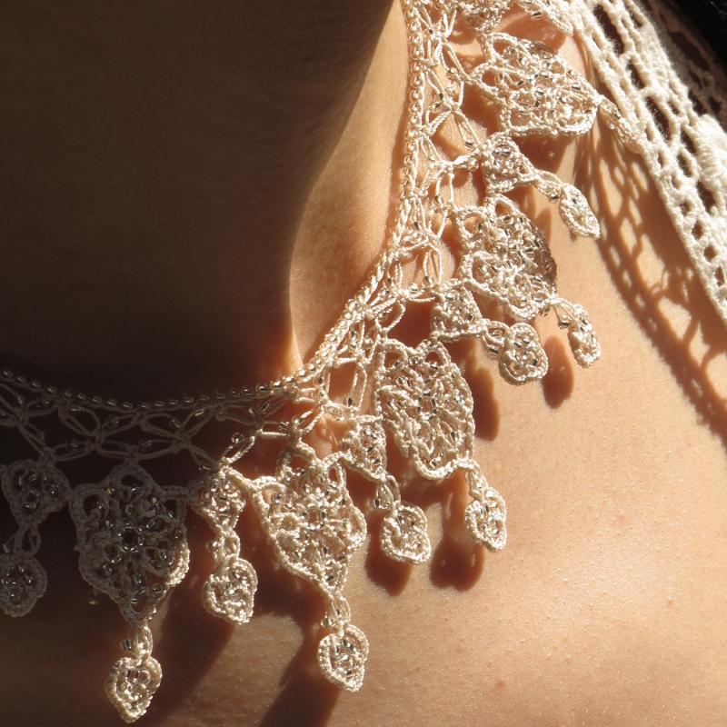 Karawan Authentic Collier "Sonya" Ivoire