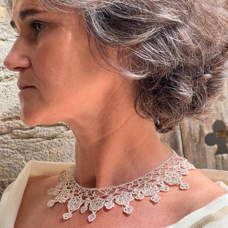 Karawan Authentic Collier "Sonya" Ivoire