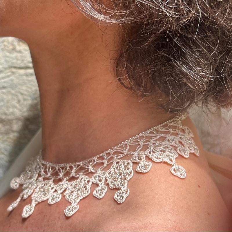 karawan authentic Collier "Sonya" Ivoire