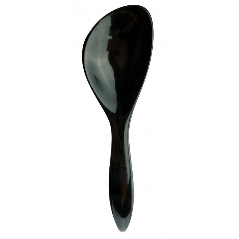 Karawan Authentic Cuillère "Spatule" En Corne Noire