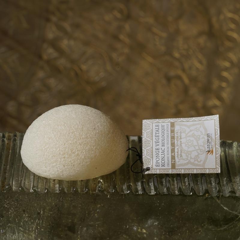 karawan authentic Eponge végétale en Konjac bio* karawan authentic Eponge végétale en Konjac bio*