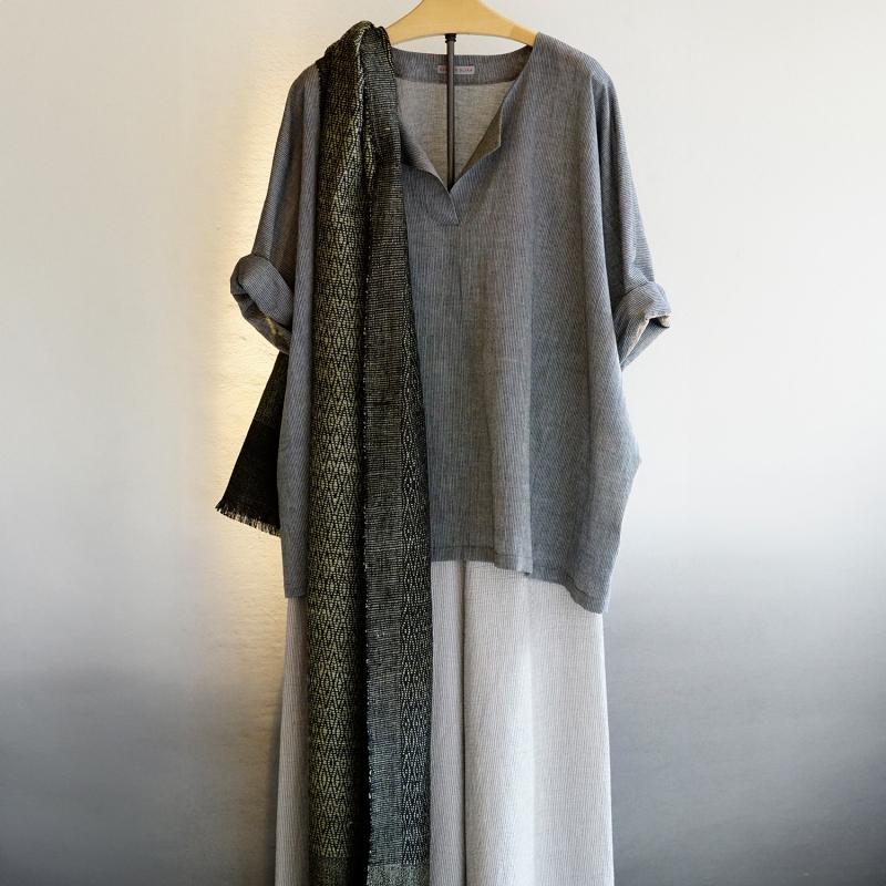 Karawan Authentic Etole En Soie Eri "Eshani"