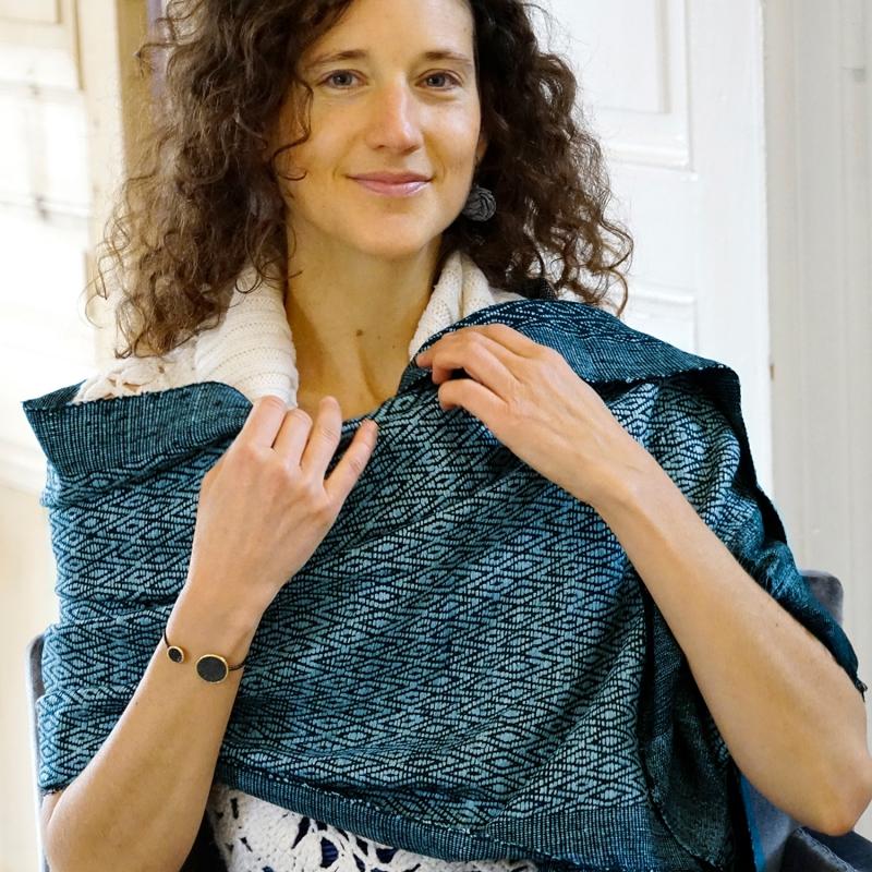 karawan authentic Etole en soie Eri "Eshani"