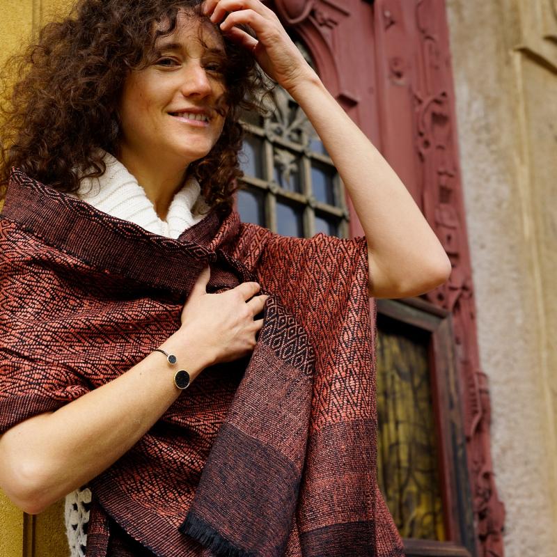 karawan authentic Etole en soie Eri "Eshani"