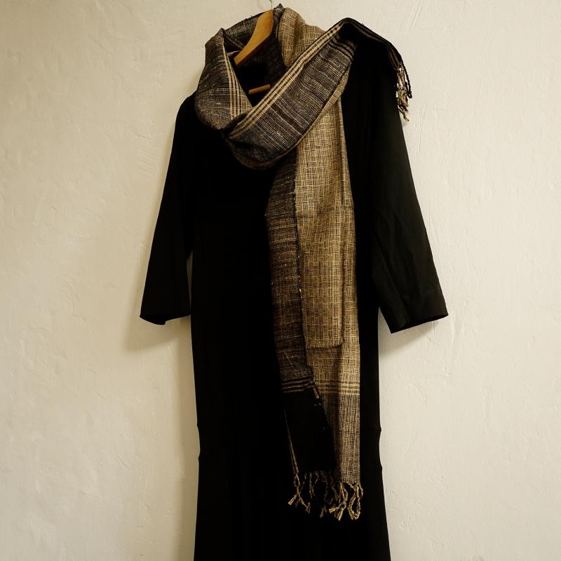 Karawan Authentic Etole En Soie Sauvage "Assam"