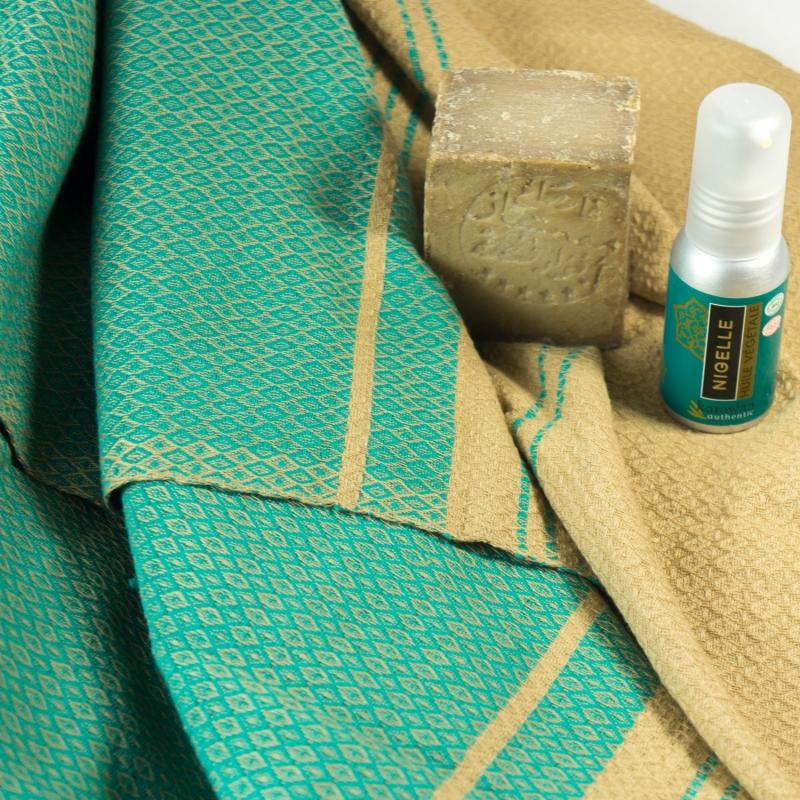 Karawan Authentic Fouta En Coton Biologique Alizée