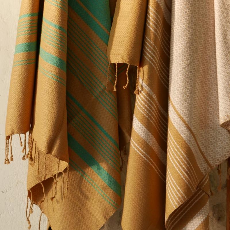 Karawan Authentic Fouta En Coton Biologique Alizée