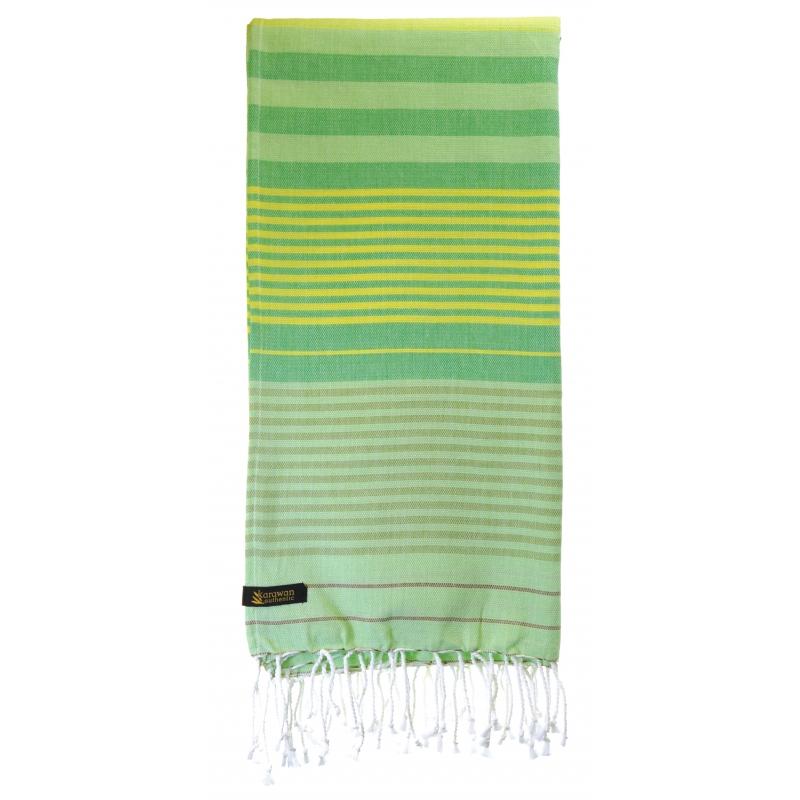 Karawan Authentic Fouta En Coton Biologique Jungle