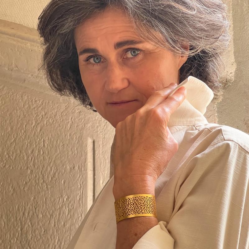 Karawan Authentic Manchette "Jardin Secret”