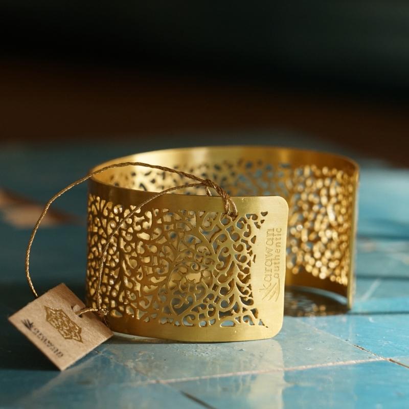 karawan authentic Manchette "Jardin Secret”