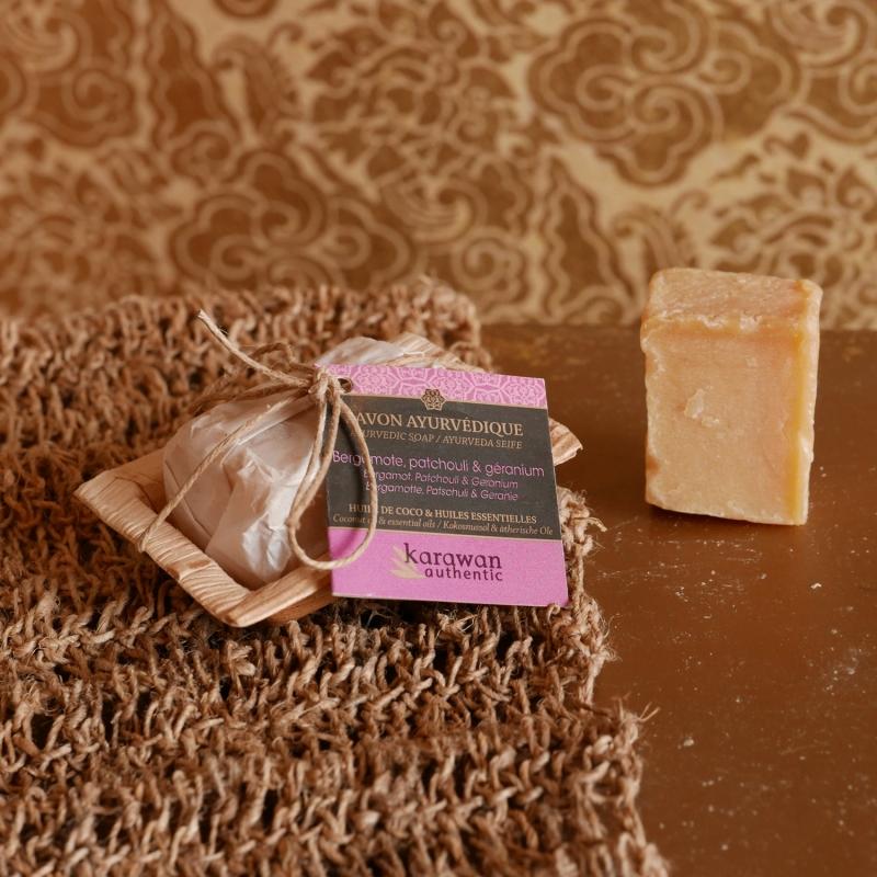 Karawan Authentic Mini-savon Ayurvédique Bergamote