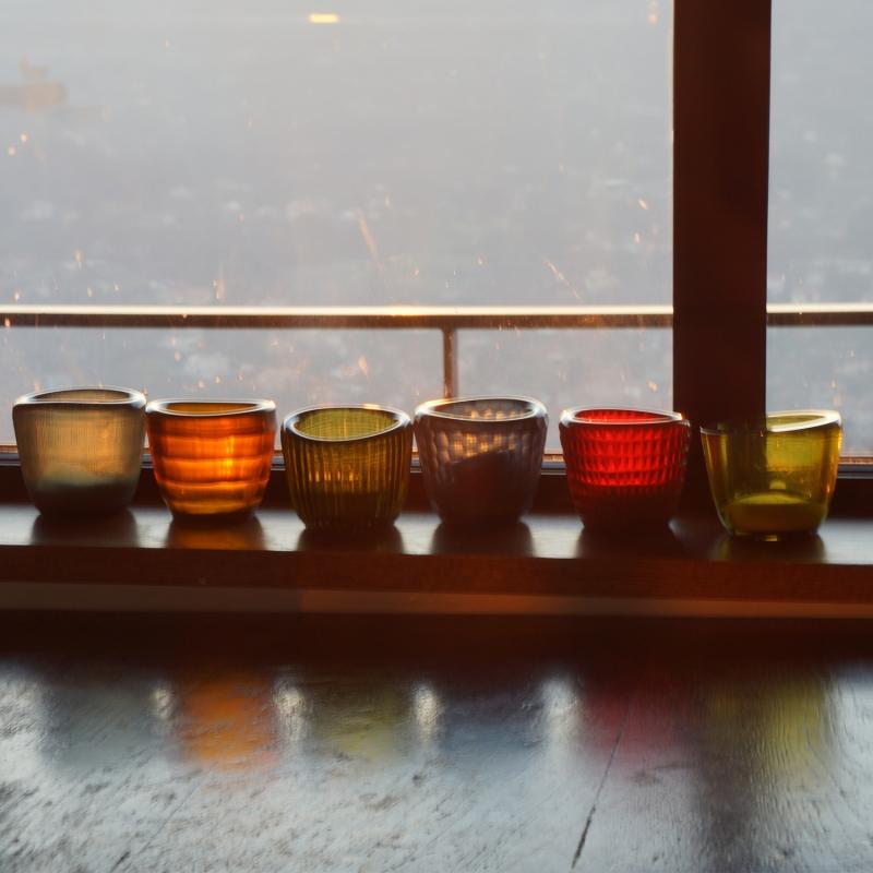 Karawan Authentic Photophore Votive "UNO" Ambre