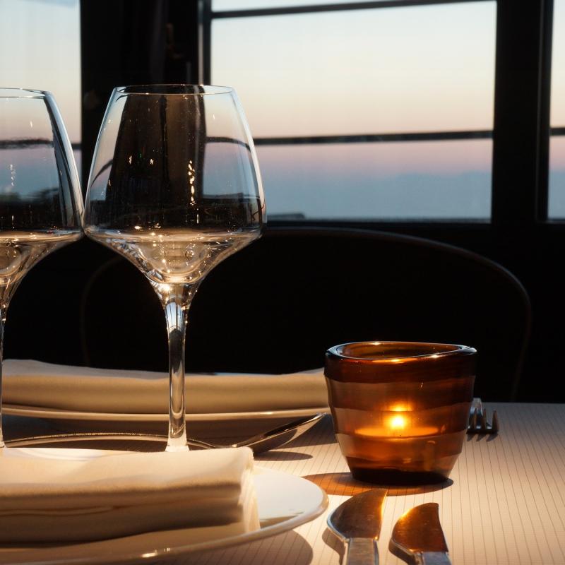 karawan authentic Photophore Votive "UNO" Ambre