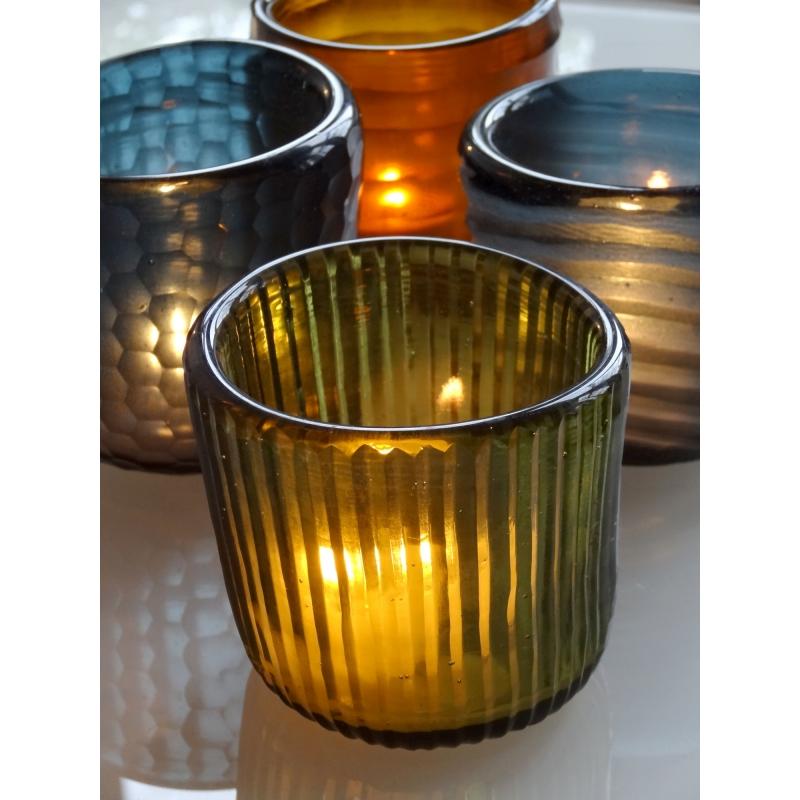 Karawan Authentic Photophore Votive "UNO" Miel