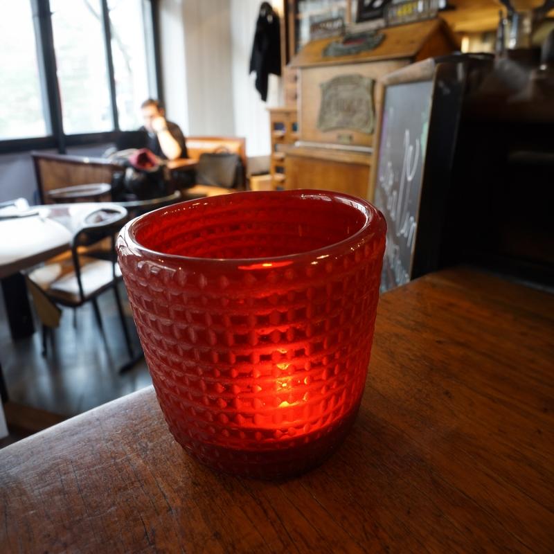 karawan authentic Photophore Votive "UNO" Rubis