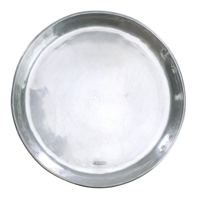 Karawan Authentic Plateau "Muz" Lisse Argenté