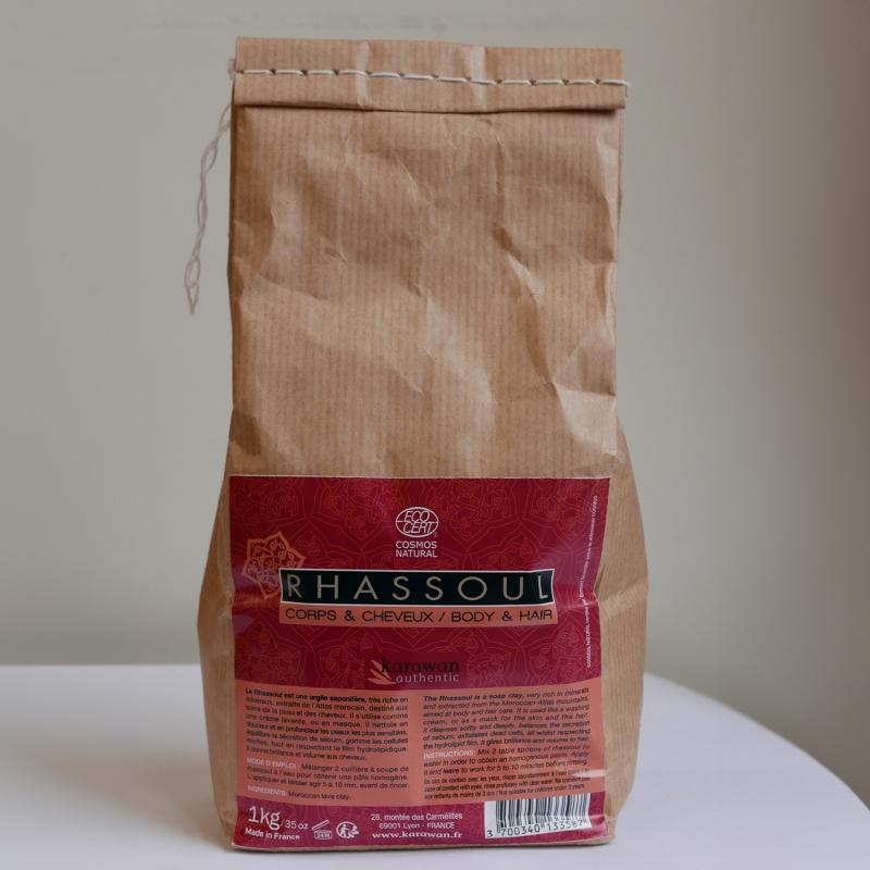karawan authentic Rhassoul 1kg karawan authentic Rhassoul 1kg