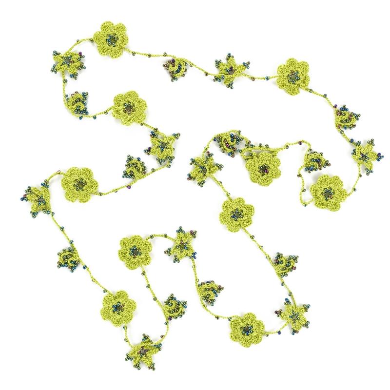 Karawan Authentic Sautoir "Crystal" Cactus