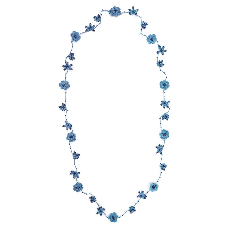 karawan authentic Sautoir "Crystal" Jeans