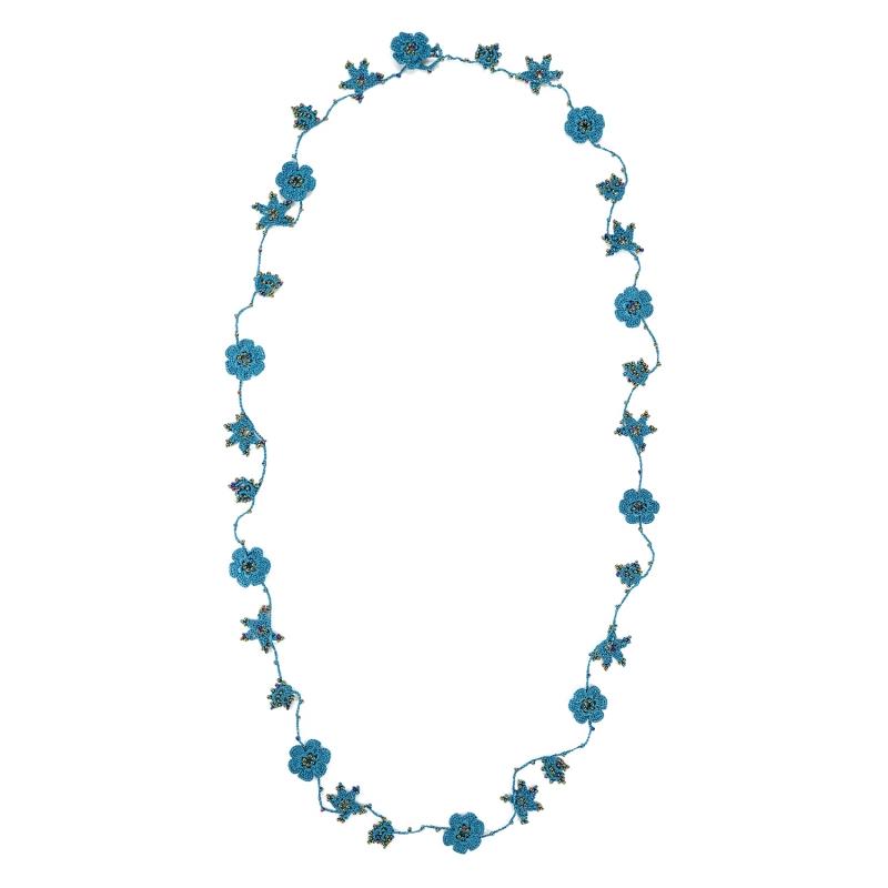 Karawan Authentic Sautoir "Crystal" Lagon