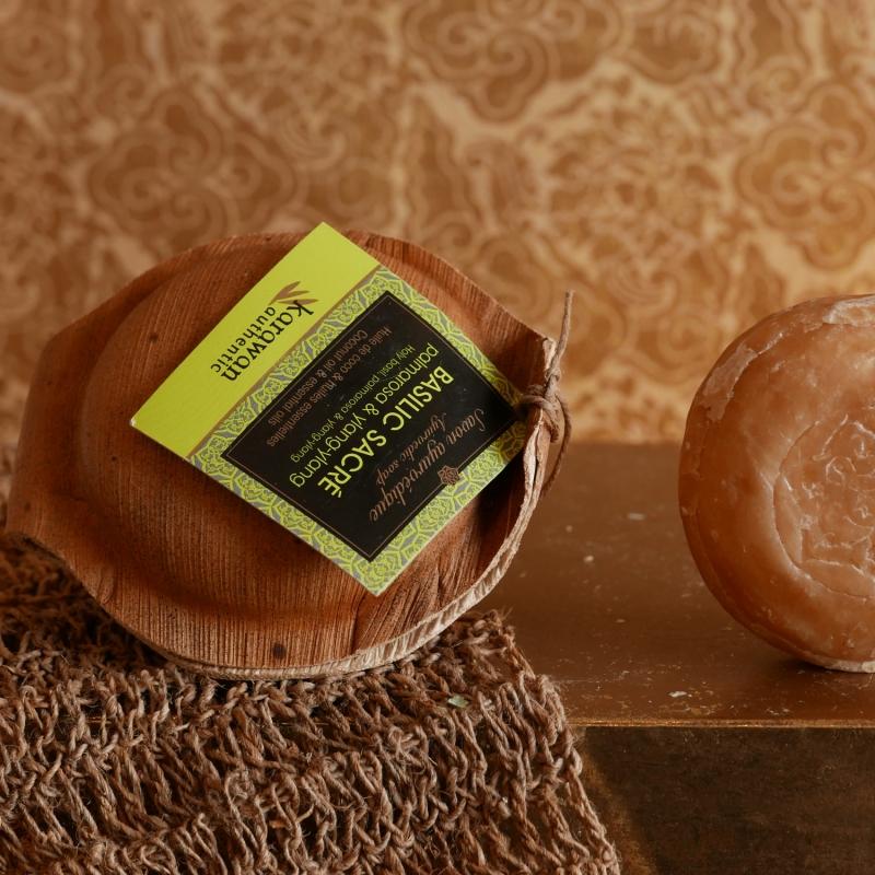 Karawan Authentic Savon Ayurvédique Basilic Sacré