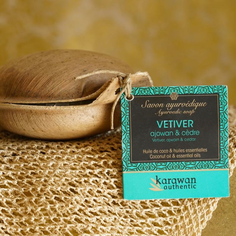 Karawan Authentic Savon Ayurvédique Vétiver
