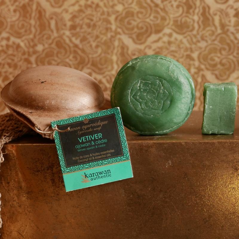 Karawan Authentic Savon Ayurvédique Vétiver