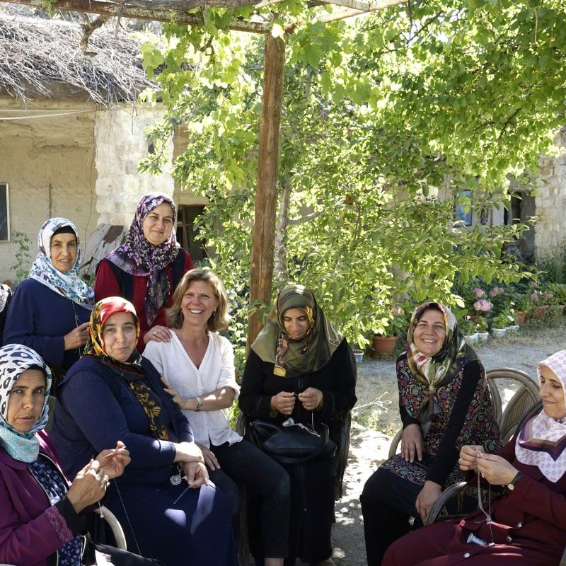 Karawan Authentic Tour De Cou "Crystal" Gris Nuage