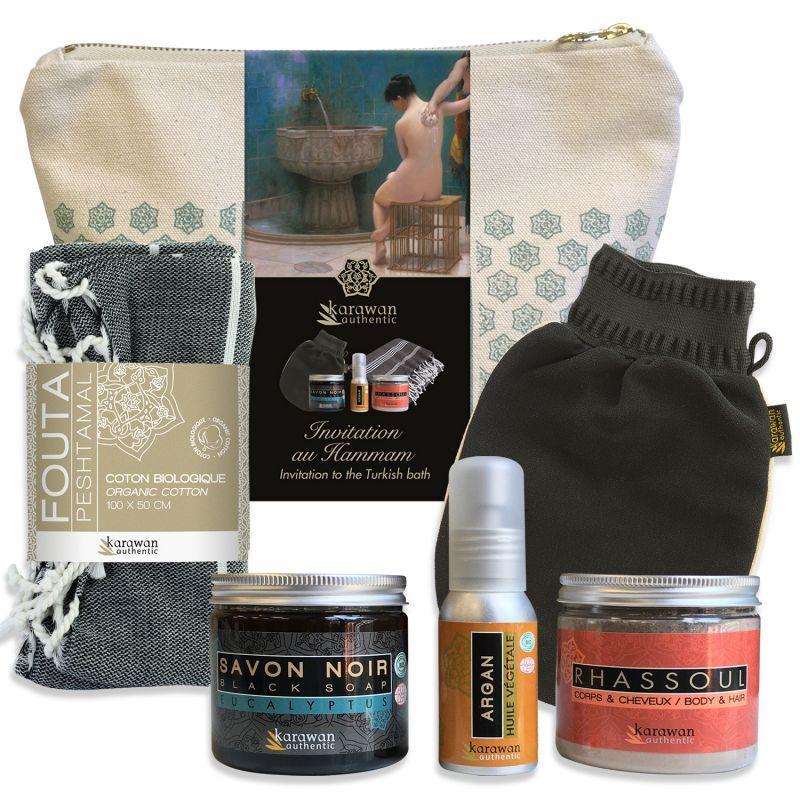 karawan authentic Trousse Invitation au Hammam