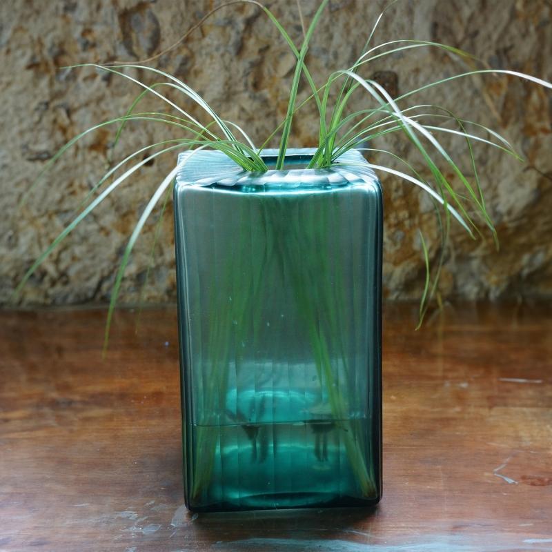 Karawan Authentic Vase "Aqua Cube" Moyen Modèle