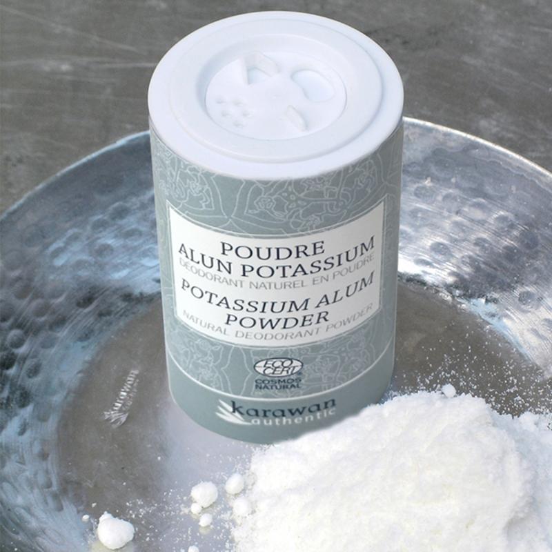 karawan authentic Pierre Alun potassium en poudre certifiée Cosmos Natural