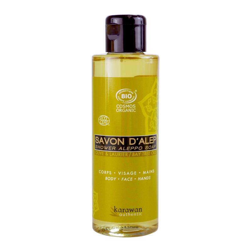 Karawan Authentic Savon D'Alep Liquide Certifié COSMOS ORGANIC Par Ecocert