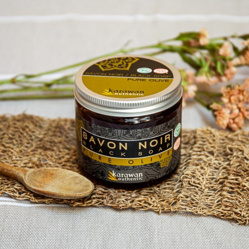 Karawan Authentic Savon Noir Pure Olive Certifié Biologique Par Ecocert