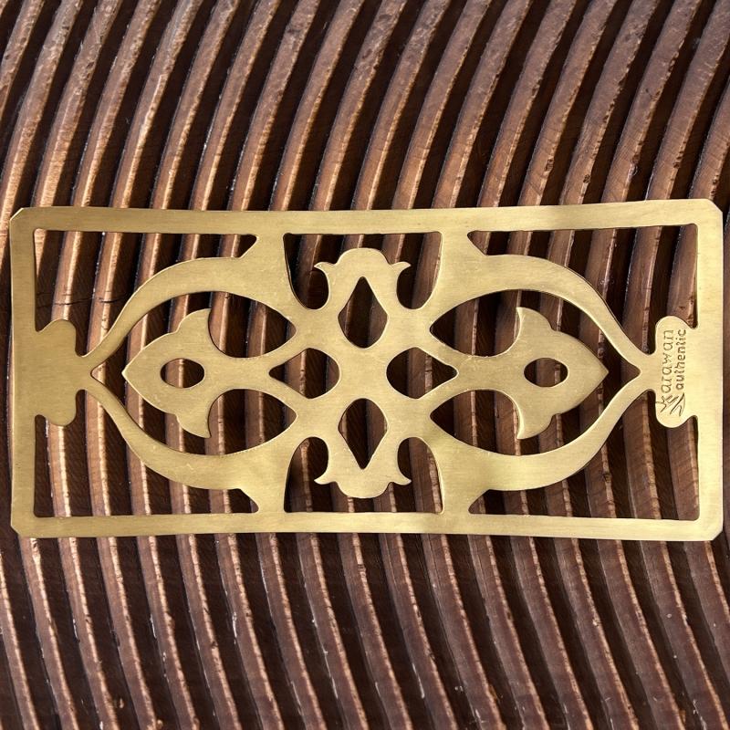 Karawan Authentic Support De Salle De Bain En Laiton Lisse Doré 'Naïri'