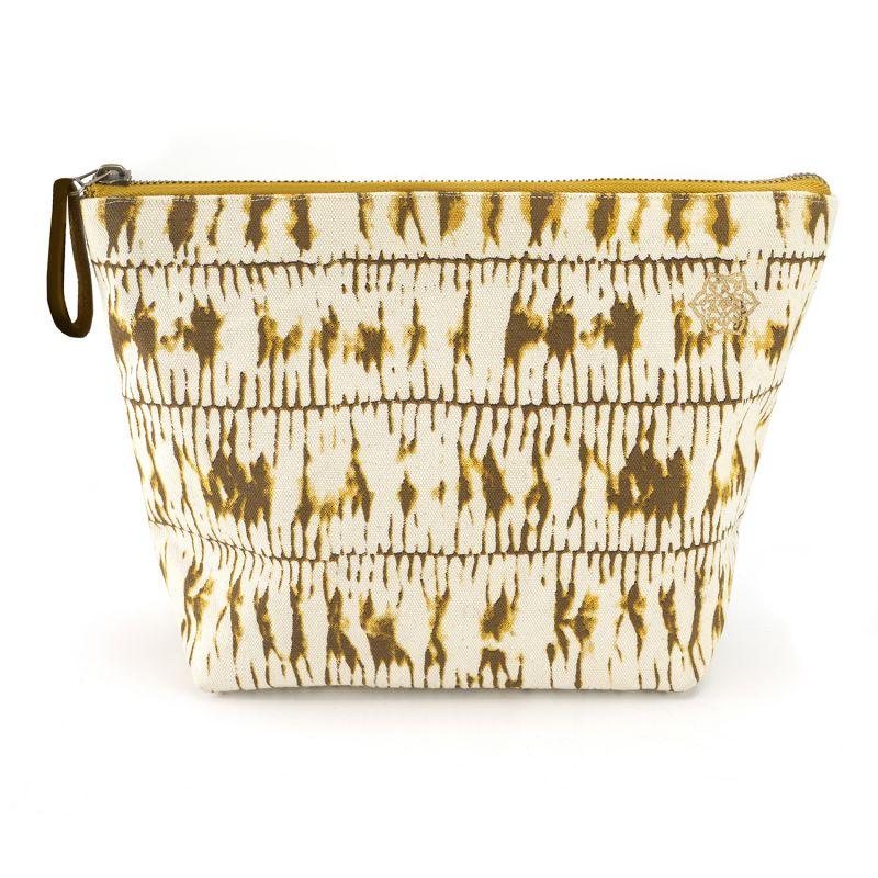 karawan authentic Trousse grand modèle "SHADE" imprimé safran karawan authentic Trousse grand modèle "SHADE" imprimé safran