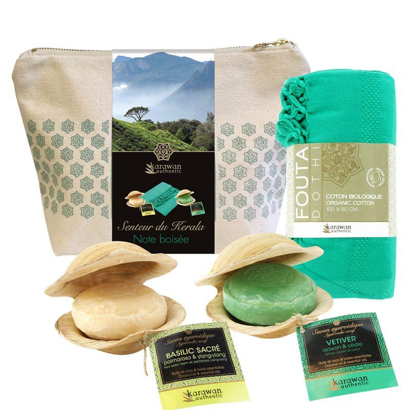 karawan authentic Trousse Senteur du Kerala - Note boisée