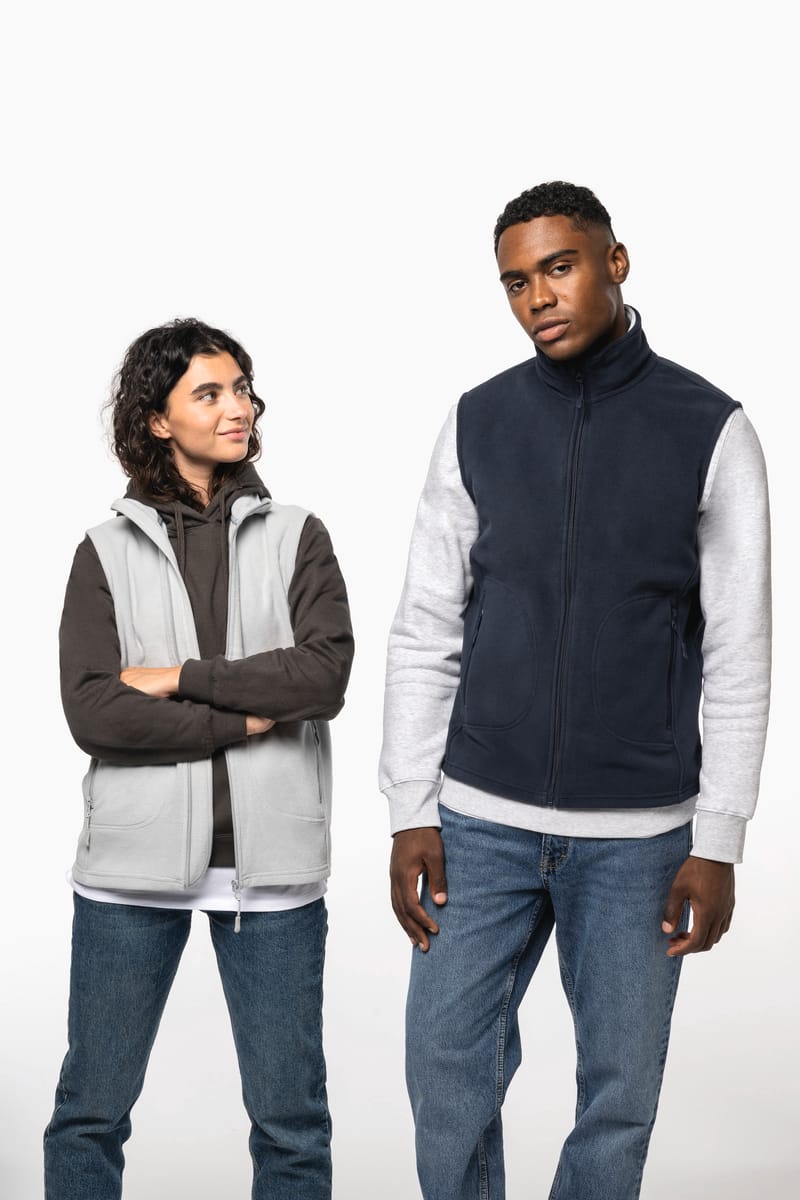 kariban Bodywarmer micropolaire écoresponsable unisexe