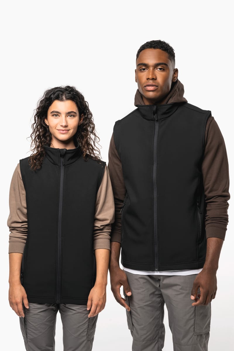 Kariban Bodywarmer Softshell écoresponsable 2 Couches Unisexe
