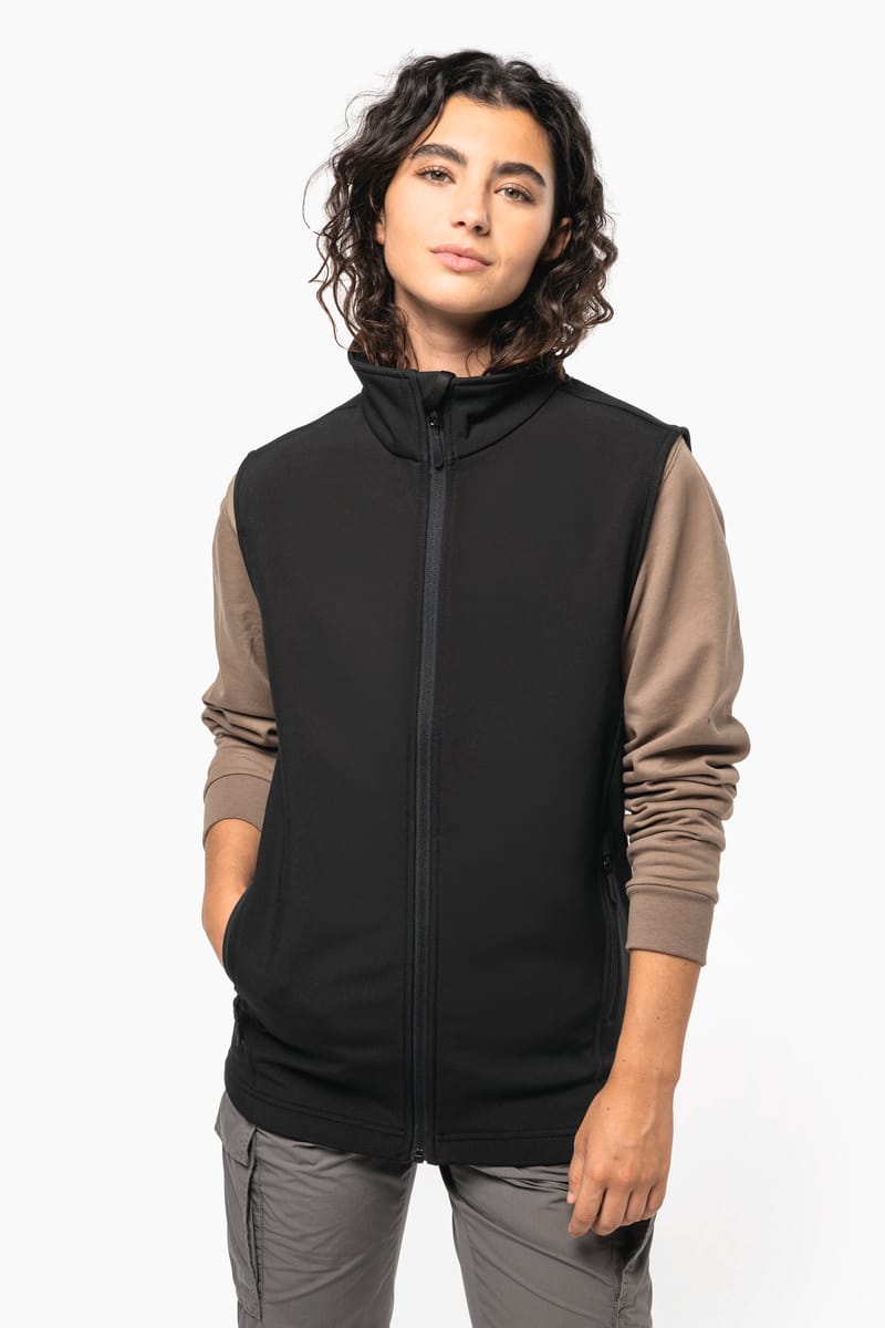 Kariban Bodywarmer Softshell écoresponsable 2 Couches Unisexe